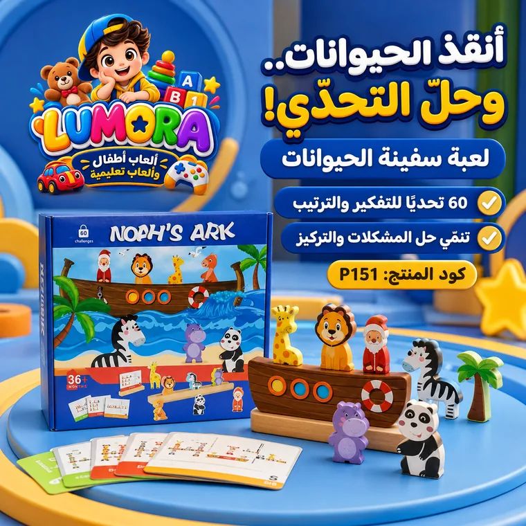 لعبة سفينة الحيوانات والتوازن