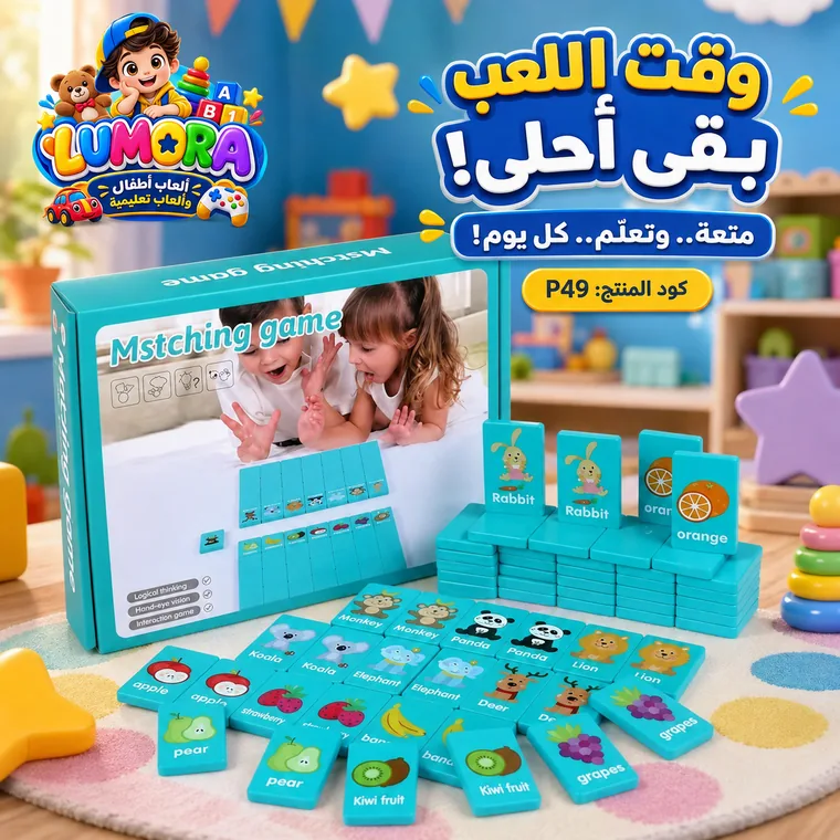 لعبة المطابقة والذاكرة